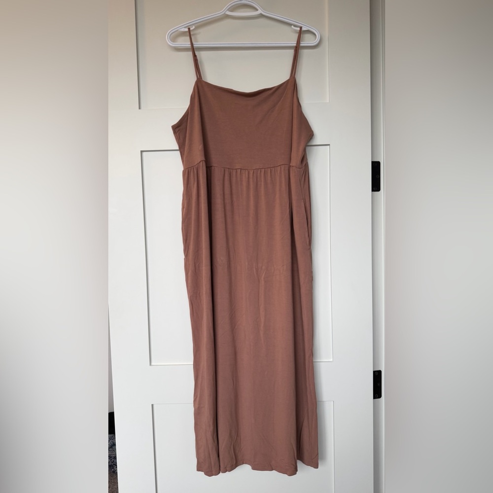 Maxi Dress with Spaghetti Straps